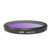 Filtro de buceo JSR para Insta360 GO Ultra, color morado, para carcasa impermeable.