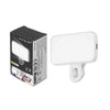 Mini luz de relleno portátil con clip (blanca)