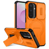 Funda deslizante con soporte MagSafe para Samsung Galaxy S26 5G (naranja)
