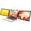 Monitor portátil de doble pantalla Z140A01D de 14 pulgadas y 1080P para ampliar la pantalla de un portátil (negro)