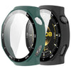 Funda protectora de PC integrada con película templada estilo degradado xDfind para Huawei Watch GT 6 Pro de 46 mm (Verde oficial)
