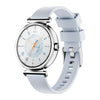Reloj inteligente GTR4 con pantalla TFT de 1,27 pulgadas para mujer, IP68, compatible con monitorización de la frecuencia cardíaca (plateado)