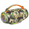 Altavoz Bluetooth RGB portátil para exteriores Zealot S167 de 100 W (camuflaje verde)