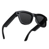 Gafas de sol M01S de 5 MP con cámara inteligente con IA, llamadas de voz, grabación de video y transmisión WiFi (marco negro)