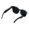 Gafas inteligentes M89 de 2 MP con IA, compatibles con llamadas Bluetooth y asistente de voz inteligente con IA (lentes negras y marco negro)