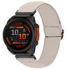 Correa de nailon elástica de color sólido para reloj Garmin de 26 mm (blanco antiguo)