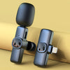 Micrófono inalámbrico de solapa J1 con reducción de ruido, minimicrófono, modelo: conector de 8 pines