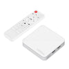 Decodificador de TV inteligente H96 Max H313 Android 14 con control remoto, 2 GB + 8 GB, ARM Cortex-A53 de cuatro núcleos (enchufe de la UE)
