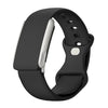 Correa de silicona con hebilla de mariposa para reloj WHOOP 5.0 (negro)
