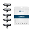XDcase - 5 piezas de conector de cordón para teléfono móvil (negro)