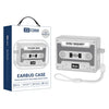 Estuche de silicona estilo casete retro XDcase para AirPods Pro 2 (gris)