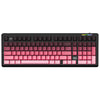 Teclado inalámbrico para juegos LINGBAO K98 de 101 teclas y triple modo, con eje de mosaico esmaltado en polvo de mora.