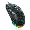 Ratón para juegos con cable y luz RGB hueca SOLAKAKA SM900 Honeycomb (negro)