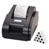 Impresora térmica de recibos Xprinter XP58IIH de 58 mm, interfaz: USB + 12 rollos de papel (enchufe UE)