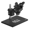 Microscopio trinocular MaAnt Sky Eye R60 7-60X con base grande (negro)