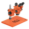 Microscopio trinocular MaAnt Sky Eye R60 7-60X con base grande (naranja)