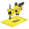 Microscopio trinocular MaAnt Sky Eye R60 7-60X con base grande (amarillo)