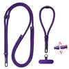 Correa antipérdida desmontable 3 en 1 XDcase para teléfono, con pestaña (morado)