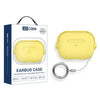 Estuche para AirPods Pro 3 XDcase Music Boy Macaron con hebilla de anilla (amarillo)