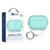 Estuche para AirPods Pro 2/1 XDcase Music Boy Macaron con hebilla de anilla (verde)