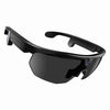 Gafas deportivas inteligentes para ciclismo W640 de 8 MP con IA, estabilización de imagen de seis ejes, wifi, control táctil, reducción de ruido con micrófono dual y traducción IA (lentes y marco negros)