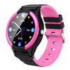 Reloj inteligente FA103 para niños con pantalla de 1,28 pulgadas, red 4G, seguimiento GPS (rosa)