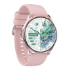 Reloj deportivo inteligente QS25 con pantalla IPS de 1,43 pulgadas, compatible con llamadas Bluetooth y gestión de la salud (rosa)