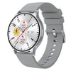 Reloj deportivo inteligente QS80 Pro con pantalla AMOLED de 1,32 pulgadas y monitorización de frecuencia cardíaca (gris)