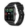 Reloj deportivo inteligente QX15 con pantalla TFT de 1,85 pulgadas y monitor de frecuencia cardíaca integrado (negro)