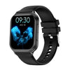 Reloj deportivo inteligente T15 con pantalla TFT de 1,83 pulgadas y control de salud integrado (negro)