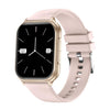 Reloj deportivo inteligente T15 con pantalla TFT de 1,83 pulgadas y control de salud integrado (oro rosa)