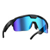 Q01 Gafas deportivas inteligentes con IA para ciclismo al aire libre con cámara de 8 MP (azul hielo)