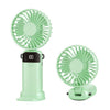 Ventilador de mano plegable S1 Ice Feel con pantalla LED (verde)