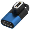 Adaptador de carga para reloj inteligente Imoo Watch Phone Z11 / Z10 / Z9 con puerto USB-C / Tipo-C (Azul)