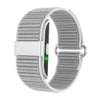 Pulsera de actividad física sin pantalla S01, monitorización precisa de la frecuencia cardíaca las 24 horas, múltiples modos deportivos, resistente al agua IP68, monitor de sueño (plateada)