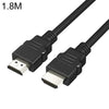 Cable de conexión HDMI 2.0 4K para televisores, ordenadores y monitores de vídeo HD, longitud: 1,8 m (negro).