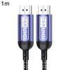 Cable adaptador para monitor de juegos DP a DP 2.1 16K HD, longitud: 1 m (morado gris)