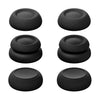 XDcase 6 piezas de tapas protectoras apilables para joystick para mando Nintendo Switch Pro (Negro)