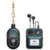Sistema de monitorización intraauricular inalámbrico portátil MT-M1 para escenario, transmisor de 3,5 mm/6,5 mm y receptor (negro).
