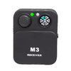 Receptor de monitoreo inalámbrico portátil M3 con auriculares con cable (negro)