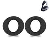 Almohadillas de repuesto para auriculares inalámbricos Sony PS5 PULSE 3D XDcase (1 par) con herramienta de palanca (tejido de malla negro).