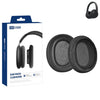 Para Sony WH-CH710N / CH720N XDcase 1 par de almohadillas de repuesto de cuero proteico para auriculares con herramienta de apertura (Negro)