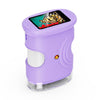 Microscopio digital para niños inskam 382 de 2 MP con pantalla de 2 pulgadas para observación de la naturaleza (morado)