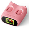 Microscopio digital y telescopio binocular 2 en 1 para niños inskam 387 de 2 MP con pantalla de 2 pulgadas (rosa)