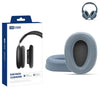 Para Sony MDR-100ABN / WH-H900N XDcase 1 par de almohadillas de repuesto de cuero proteico para auriculares con herramienta de apertura (azul claro)