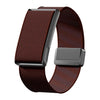 Correa de nailon con cierre magnético para Amazfit Helio (rojo óxido)