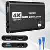 Tarjeta de captura de vídeo HD 4Kp30 USB 3.0 HDMI NK-S41 (Negra)