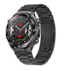 Correa de acero inoxidable con cierre plegable de tres cuentas para Huawei Watch Ultimate 2 (negra)