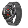 Correa de acero inoxidable con cierre plegable de tres cuentas para Huawei Watch Ultimate 2 (gris)