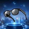 Gafas inteligentes CY03 con IA, cámara HD de 8 MP, grabación de vídeo, transmisión WiFi, asistente de voz inteligente con IA, tipo: gafas de sol (negro).